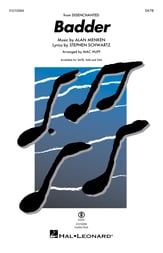 Badder SATB choral sheet music cover